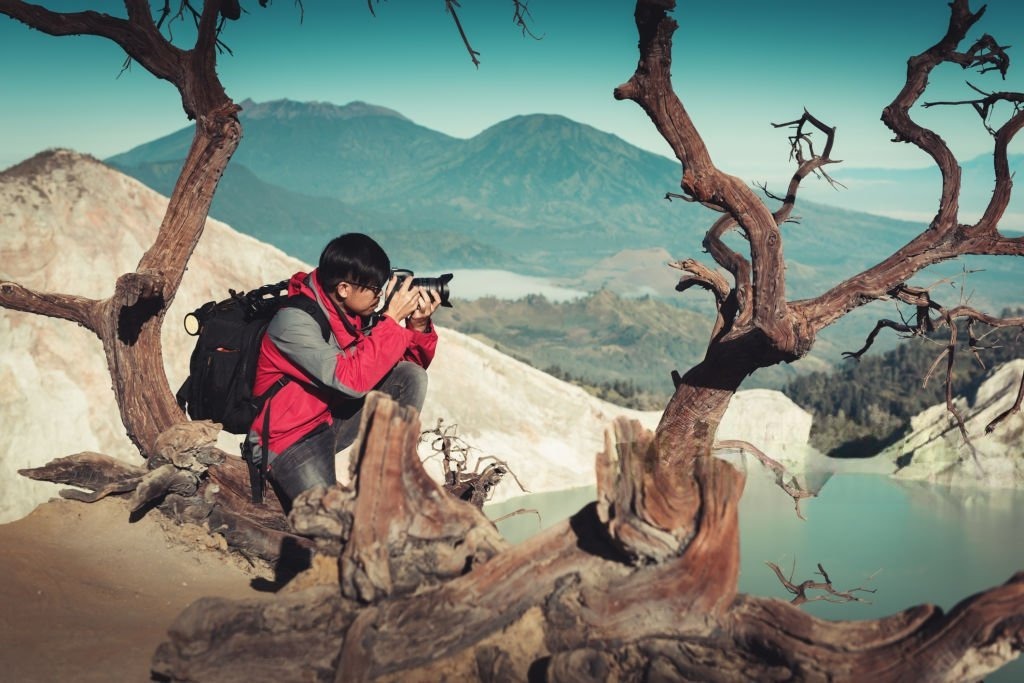 Teknik fotografi landscape di Kawah Ijen