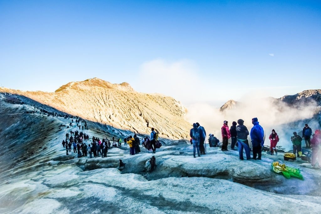 Pendakian malam menuju Kawah Ijen