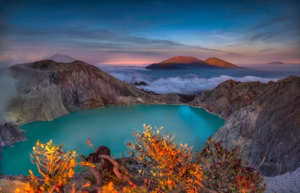 Spot foto terbaik di Kawah Ijen