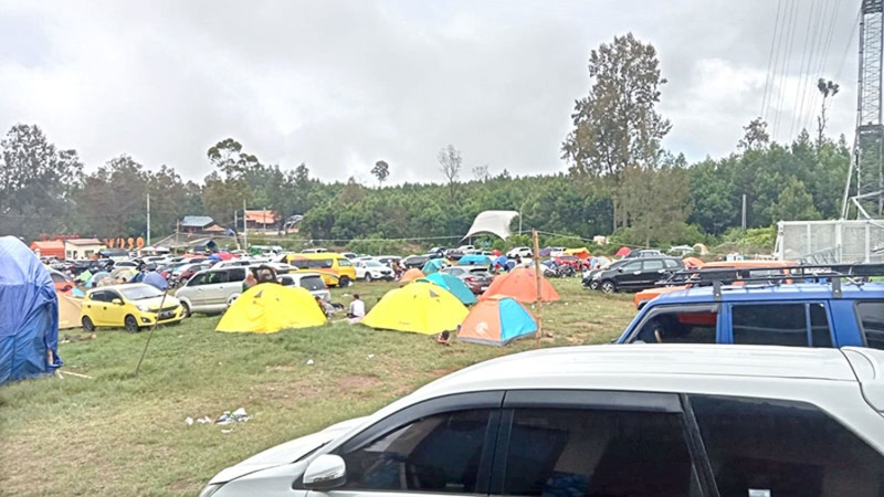Shelter pendaki di sekitar Paltuding