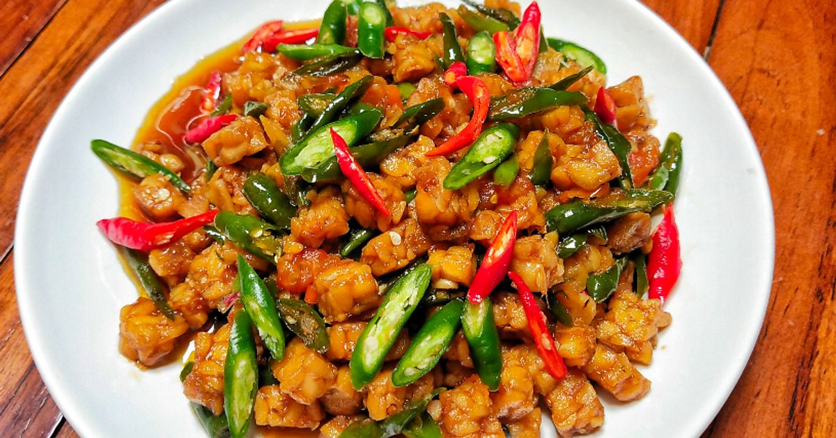 Oseng tempe khas Bondowoso